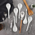 6 Pieces Premium White Porcelain Mini Ladles - 9 Inch Large Soup Spoons for Stews, Noodles, Chinese Dishes