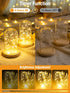 2 Pack 16.4 50 8 Dimmable Fairy Lights Battery Operated with Timer, FT LED Silver Wire Twinkle String Lights Modes