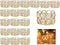 Pack of 20 Gold Crystal Tea Lamp Candlesticks Bowl Tealight Candle Holders