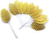 IVYRISE Silk Leaf 200PCS Golden Artificial Leaves for DIY Wedding Party Decor, Corsage Boutonniere Accessory