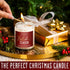 Holiday Candles - Christmas Scented Soy Candle ‘Holiday Season’ with Apple, Cinnamon & Clove - 9oz, 50Hr, Made in USA