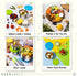 Everusely Stainless Steel Snack Containers for Kids, Lunch Containers with Lids, Metal Lunch Box, Stainless Steel