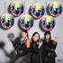 KatchOn Jumbo Disco Ball Balloons - 22 Inch, Pack of 6 for 70s, 80s, 90s Parties & Bachelorette Decorations