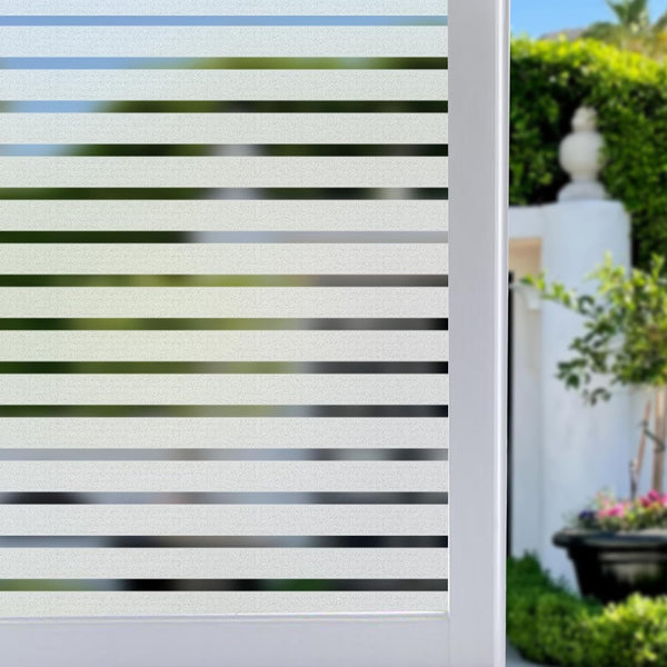 Niviy 23.6 x 78.7 Inches Frosted Window Film, Non-Adhesive Static Cling with UV Protection for Home Office