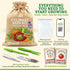Pack 30 Culinary Vegetable & Herb Seeds Variety - Heirloom Non-GMO Garden Seeds for Planting, Seed Kit with Tools, Made