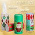 8 Pcs Christmas Car Tissue Holder with Facial Tissue Bulk Xmas Cylinder Tissues Boxes Travel Tissue Tubes for Car Tube