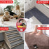 CHUANGSEED Carpet Tape, Double Sided White Rug Tape for Tile Area Rugs, Strong Sticky Removable Tape, 2inchesx12yards