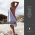 Large Microfiber Beach Towel - SummerSand, Quick Dry, Sand Free, Compact, Lightweight, Recycled Materials, Travel Bag
