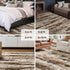 5x8 FinRec Brown Rugs for Living Room Bedroom, Fluffy Shaggy Area Rug, Non-Slip Soft Shag Rug for Nursery Kids Room