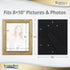 Icona Bay 8x10 Gold Picture Frame, French Baroque Style, Wall Mount or Table Top