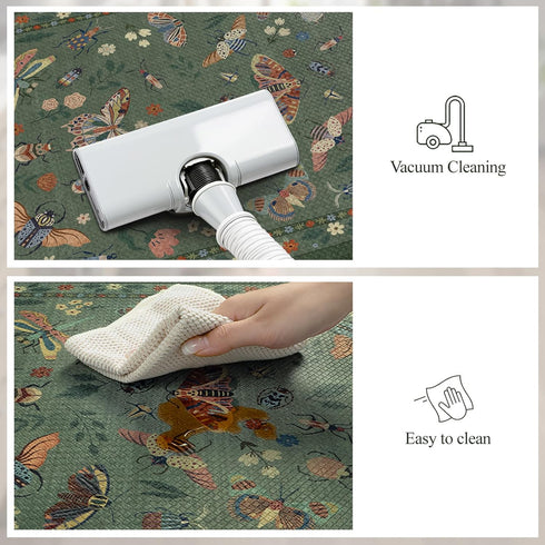 17.3''x29''+17.3''x59'', Set LEEVAN Anti Fatigue Mats for Kitchen Floor Non-Slip, Cushioned Kitchen Mats for Floor