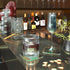 2 4'' 2 PCS Acrylic Coasters, Aesthetic Drink Coaster for Coffee Table, Clear Heat-Resistant Decorative Plates for Home