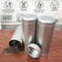 Tin Canister with Airtight Lids for Loose Tea, 16.9 ounces, Round Container for Coffee, Sugar Storage, 3pcs