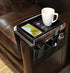 Dependable Industries Essentials Sofa Armrest Organizer with Table, 5 Pockets, Anti-Slip Bottom