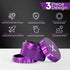 3-Piece, 2.5") Xtreme Spice Grinder Features Side Knurls for Superior Grip, Jam-Free Sharp Teeth, Quick Twist Closure |