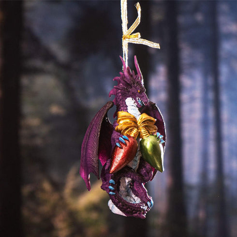 Pacific Giftware Ruth Thompson Fantasy Dragon Christmas Tree Ornaments, Holiday Festive Decoration