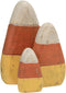 CWI Gifts Wooden Candy Corn Shelf Sitters, Set of 3