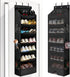 7 Tier Over The Door Shoe Organizer, Hanging Shoe Rack for Closet