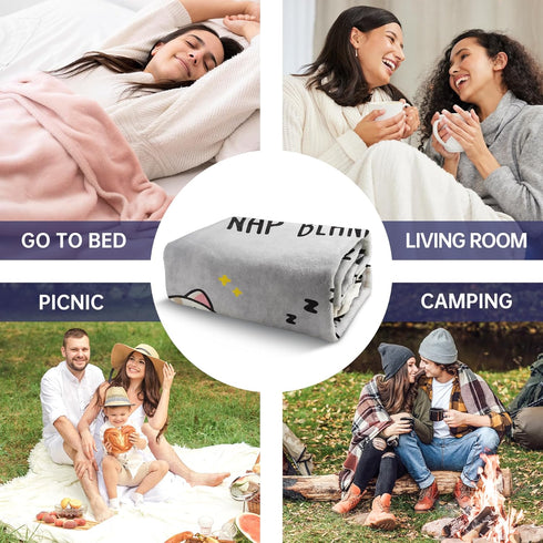 80"X 60" SteadStyle Gifts for Girlfriend from Boyfriend - Gifts for Her Blanket, Girlfriend Birthday Gift Ideas
