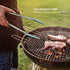 9-Inch & 12-Inch Cooking Tongs, Premium Silicone Set of 2, BPA Free Non-Stick Stainless Steel BBQ Grilling Locking Food