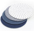 SHACOS 8 Inches Trivets for Hot Dishes - 4 Pieces Cotton Mats for Kitchen Countertops and Heat-Resistant Pot Holders