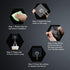 30 Packs Large Heavy Duty Adhesive Wall Hooks, 44lb Max Hold, Transparent Waterproof Rustproof Sticky Hooks for Home