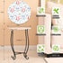 Taofwter 14" Side Tables for Patio, Indoor Outdoor Metal Side Table for Poolside Bistro Balcony Yard Porch Bedside
