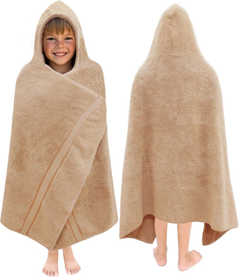 ORIGINAL KIDS Hooded Bath Towel Wrap - Ultra Soft 100% Cotton Terry Large Oversized