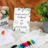 43 Set Panitay Pcs Baby Shower DIY Game White Bib, Newborn Bodysuit, Marker, Games Sign for Baby Shower Party Decor