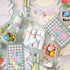 Qilerongrong Set 2 18x26 Inch Bunny Eucalyptus Easter Kitchen Dish Towels, Buffalo Plaid Cute Rabbit Dish Towel