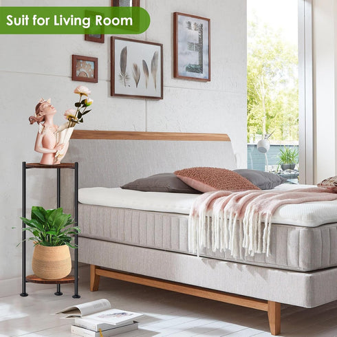 30'' 2 Lilybud--lily Plant Stand Indoor Outdoor, Tall Plant Stands for Indoor Plants, Heavy Duty Indoor Plant Shelf