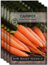 Sow Right Seeds - Scarlet Nantes Carrot Seed for Planting - Non-GMO