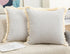 NUYECY Set of 2 Light Grey Boho Throw Pillow Covers 26 x