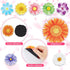 24 Pieces Flower Magnets, Magnetic Flowers Seasonal Daisy Sunflower Decals, Removable Colorful Magnets for Fridge