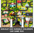 3'x5' Kids Carpet Playmat Rug Kids Car Rug Play Mat Educational Play Rugs Town Traffic Road Map Rugs City Life Car Mat