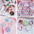Big Size Lollipop Cake Pop Treat Bag Set, 100pcs Parcel Bags, 100pcs Papery Treat Sticks, 100pcs Metallic Twist Ties