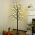 5FT DR.DUDU Lighted Easter Tree with Timer, Easter Decorations for Home & Porch, Pre-Lit Egg Trees with LED Lights