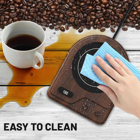3 Settings, 2-12 Mug Warmer, Coffee Mug Warmer with Adjustable Temperature Coffee Warmer Auto Shutoff, Digital Display