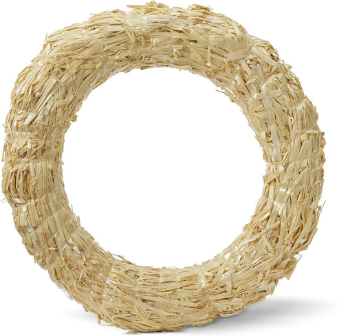 FloraCraft Straw Wreath Form, 14 Inch, Natural
