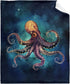 60"X50" Octopus Fleece Throw Blanket Lightweight Super Soft Flannel Bed Blanket Perfect Home Decor for Couch Chair Sofa