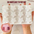 Star Chocolate Mold 2 Pack, Candy Silicone Molds, Star Shape Gummy Molds, Jello Molds, Cookie Molds for Baking (2pcs)