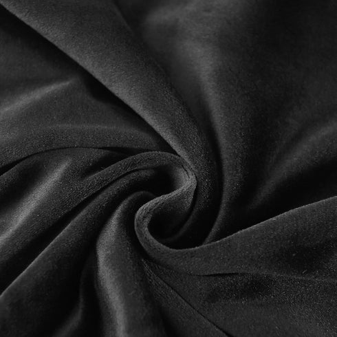 Velvet Cross Legged Office Chair Covers, Soft and Vibrant Stretch Covers for Armless Wide Seat Computer Task Chair