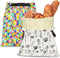 Riccle Reusable Beeswax Bread Bags for Sourdough and Homemade Bread -Pack Of