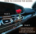 Set 2 of Black Walnut Car Propagation Vases - Stylish Clip-On Holders for Flowers & Plants