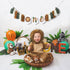 Bohemian Lion High Chair Banner,the Lion's First Birthday, the King of the Jungle, Photography Props in the Studio