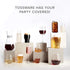 TOSSWARE POP 4oz Taster Shot Glass Set of 12, Premium Quality, Unbreakable, Recyclable & Crystal Clear Plastic