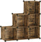 SONGMICS 6 Cube Storage Organizer, Modular Bookshelf, DIY Closet Organizers and Storage,