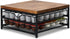 NHZ Coffee Pod Drawer Holder for K Cup, 2-Tier Organizer, No Assembly Required, K Cup Holder with 72 Capacity