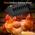 250W Heat Lamp for Chickens, Chicken Heat Lamp, Brooder Heater for Chicks, Hanging Light Heated Adjustable Temp