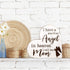 Jetec Bereavement Gift Sympathy Memorial Decor, Wooden Heart Shaped Sign for Loss of Mother